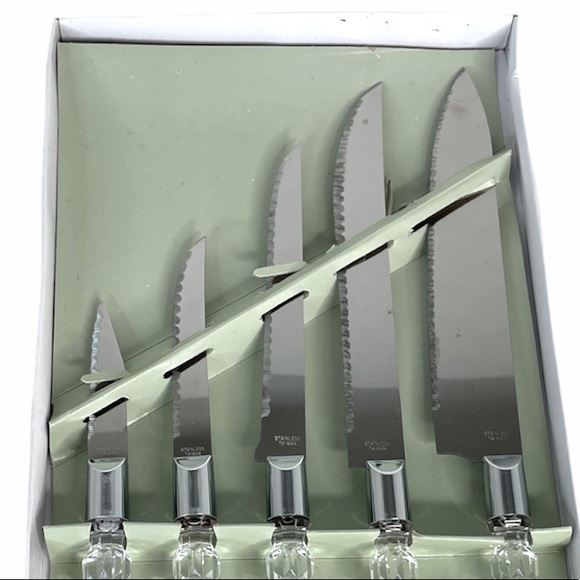 Aroma Trading Corp. 5 Piece Cutlery Set, Silver - Picture 5 of 6